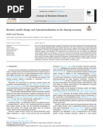 Business Model Change and Internationalization in 2024 Journal of Business