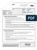 Lop101 Exam Paper 2022 01