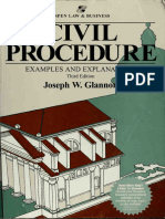 Civil Procedure Examples and Explanations