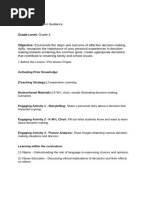 HG 4 Q2 Module 4 Lesson Plan