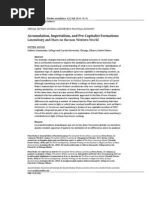 Accumulation, Imperialism, and Pre-Capitalist Formations-Luxemburg and Marx On The Non-Western World (HUDIS) - Socialist Studies 6 (2) 2010