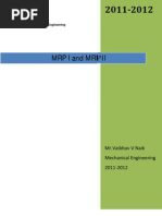 MRP (Mrp-I and Mrp-Ii)