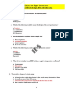 Objective Type Questions Instrumentation System & Devices (IDS)