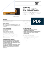 Caterpillar 1.563MVA Generator