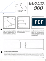 Moldcast Lighting Impacta 900 Wall Bracket Spec Sheet 4-89