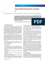 Effect of Drilling Fluids On ROP