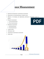 Chap 12 Performance Measurement FINAL