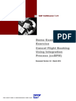 Demo Examples Exercise Cancel Flight Booking (With CCBPM)