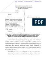 Bowling v. Pence Request For Summary Judgement (Southern District Court) (6-24-14)