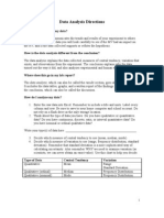 Data Analysis Directions: Why Should I Analyze My Data?