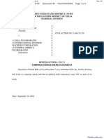 Compression Labs Incorporated v. Dell, Inc Et Al - Document No. 48