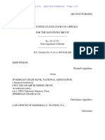 John Pinson v. JP Morgan Chase Bank, National Association, 11th Cir. (2016)