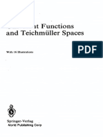 109 - UnivalentfunctionsandTeichmuellerSpaces PDF