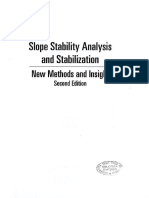 Slope Stability Analysis and Stabilization: New Methods and Lnsight