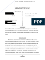 Complaint - Fairbanks v. Roller (1 June 2017) - Redacted