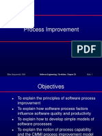 Process Improvement: ©ian Sommerville 2004 Slide 1