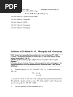 W17 MIC Problem Set 9 (With Solutions)