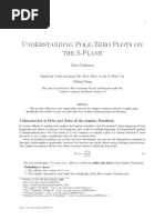 Understanding Pole-Zero Plots On The S Plane