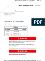 Test Tools For The Cooling System