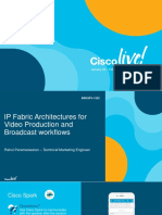 BRKSPV-1222-Cisco IP Fabric Arquitectures For Video Production and Broadcast Workflows PDF