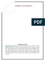 Project Report On Semiconductors