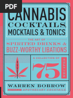 Cannabis Cocktails, Mocktails, and Tonics - The Art of Spirited Drinks and B