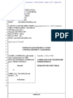 Complaint - Samiel Asghedom v. Tia Hollis Et Al. (Nipsey Hussle/The Marathon Clothing v. Crips LLC)