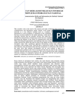 Pemanfaatan Media Komunikasi Dan Informasi Dalam Perwujudan Pembangunan Nasional