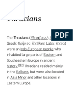 Thracians - Wikipedia