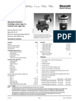 2-Way Cartridge Valves, Directional Function Cartridge Valves Type LC... Control Cover Type LFA..