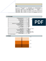 1.0 Input 1.1 Design Soil Parameters: 0.0 0.0 Ground Level