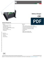 Battery Charger: Standard Equipment