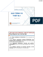 Quá Trình Và Thiết Bị 1: (Thủy động lực học của lớp hạt)