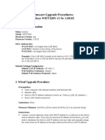 Firmware Upgrade Procedures: Linksys WRT320N v1 FW 1.00.03: 1. General Information