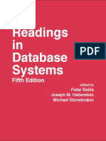 Readings in Database Systems: Fifth Edition