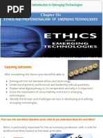 Chapter 6 - Ethics and Professionalism