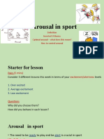 Arousal in Sport