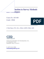 An Introduction To Survey Methods and Techniques R1