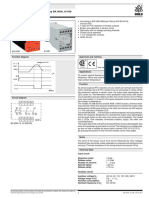 Monitoring Technique: Thermistor Motor Protection Relay Ba 9038, Ai 938 Varimeter