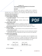 Herbicides Classification