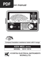 Instruction Manual: Kew Meg