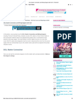 DOL Starter Connection and Wiring Diagram With OLR - ETechnoG