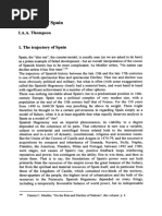 I. A. A. Thompson - The Decline of Spain (En 'Political Competition, Innovation and Growth. A Historical Analysis', 1998)