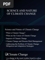 Science and Nature of Climate Change