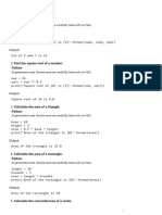 Write 20 Simple Basic Python Programs With Output - Search