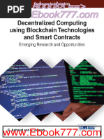 Decentralized Computing Using Blockchain Technologies and Smart Contracts Emerging Research and Opportunities (Asharaf & Adarsh 2017-01-13) (A824B1AA)