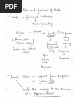 Role and Functions of A Bank Preeti Mam