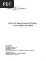 File159518.a. A Zero Trust Architecture Maturity Assessment Framework