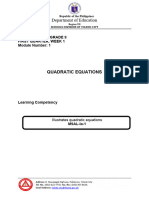 Mathematics9 q1 Mod1 Quadraticequations V1-1