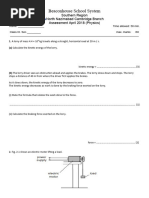 Assessment April 18